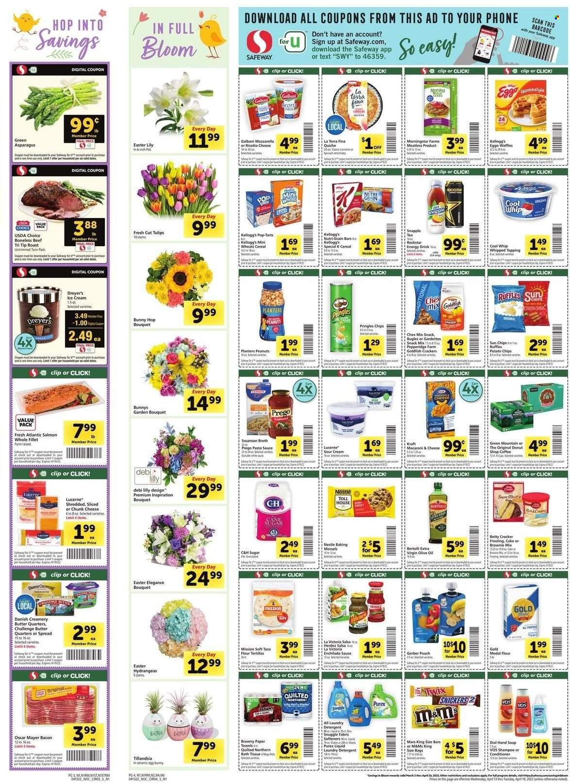 Safeway (AZ, CA, CO, HI, MD, NE, OR, VA, WA) Weekly Ad Flyer April 12 to April 19