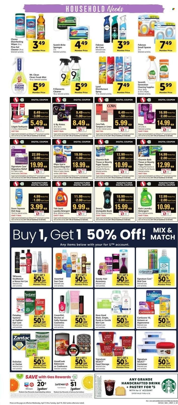 Safeway (AZ, CA, CO, HI, MD, NE, OR, VA, WA) Weekly Ad Flyer April 12 to April 19