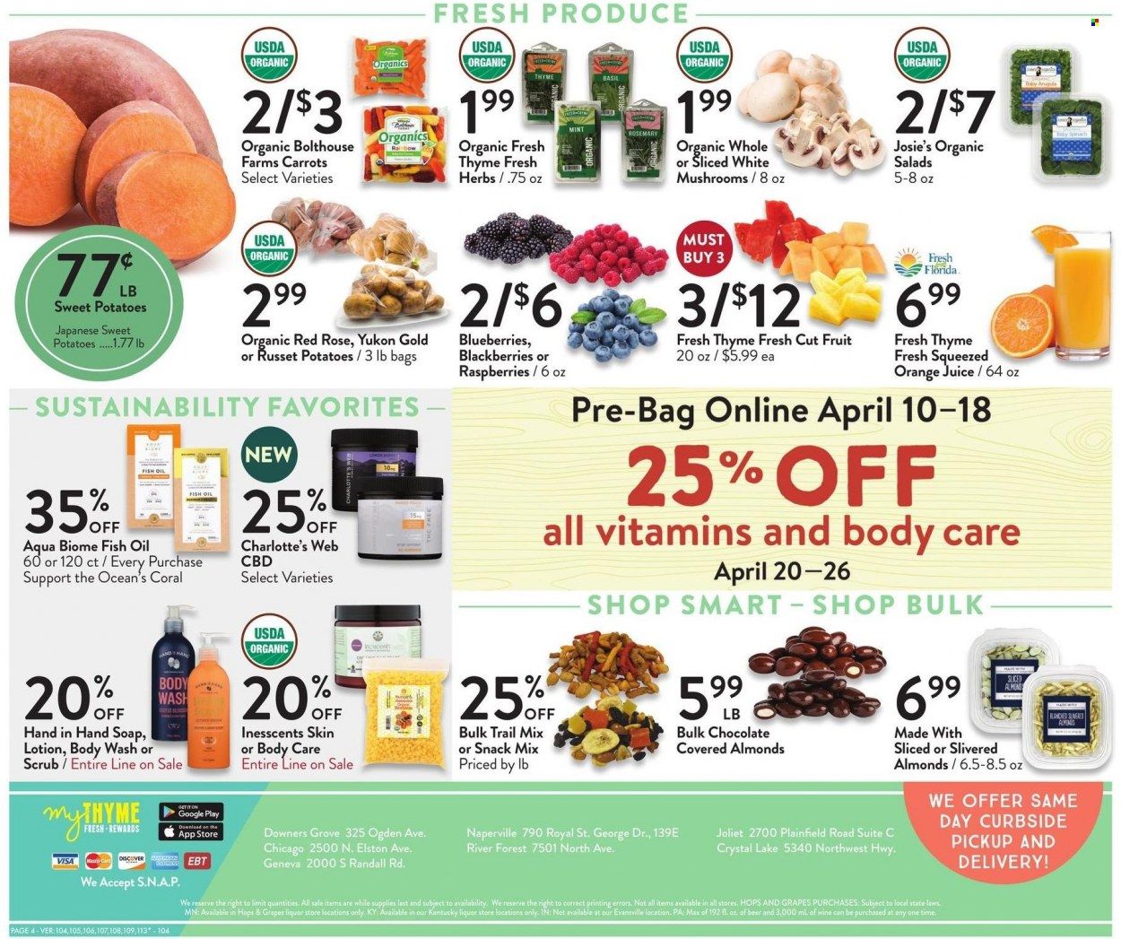 Fresh Thyme Weekly Ad Flyer April 12 to April 19