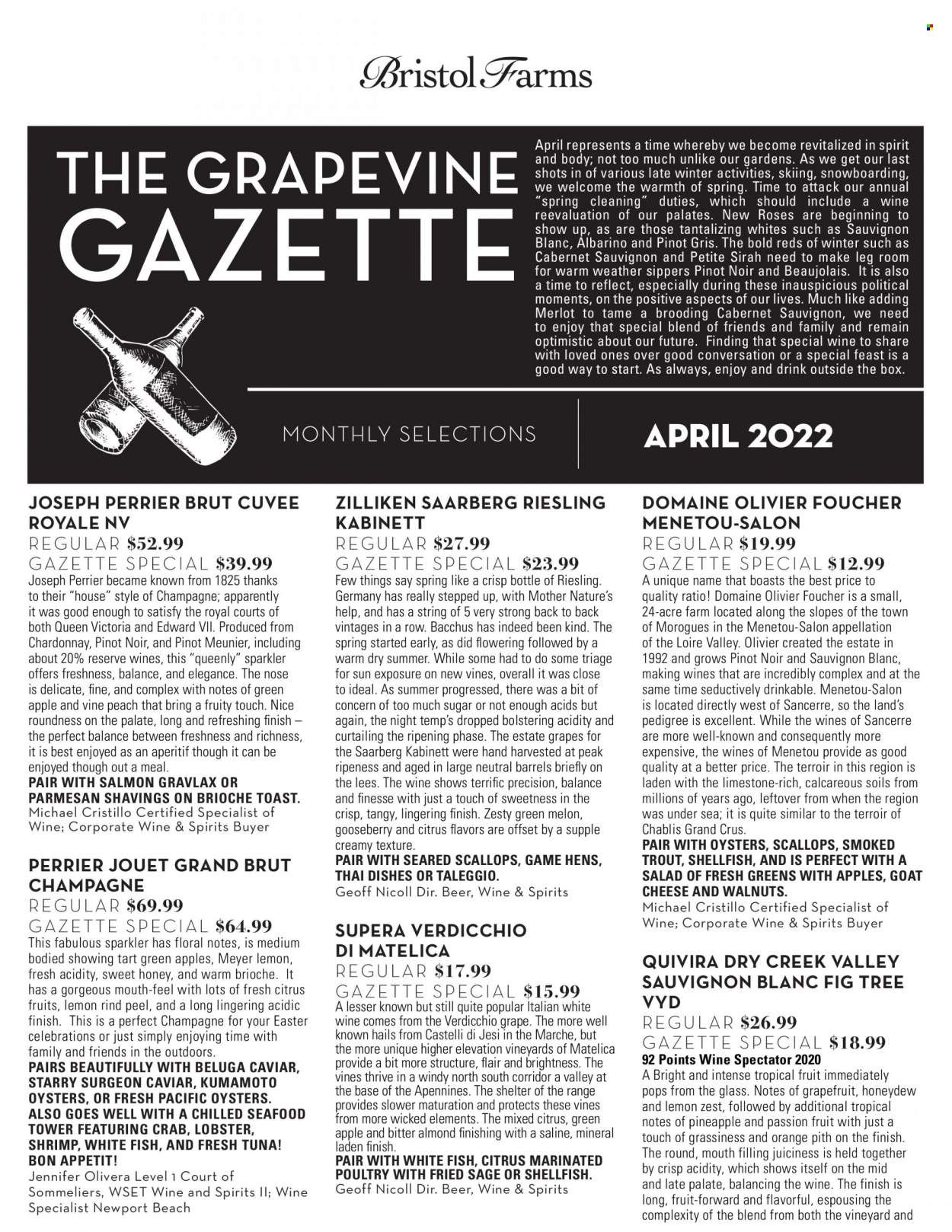 Bristol Farms (CA) Weekly Ad Flyer April 13 to April 20