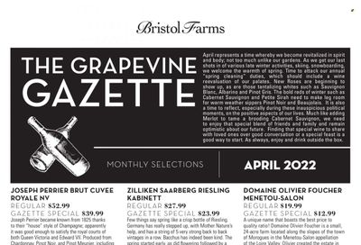Bristol Farms (CA) Weekly Ad Flyer April 13 to April 20