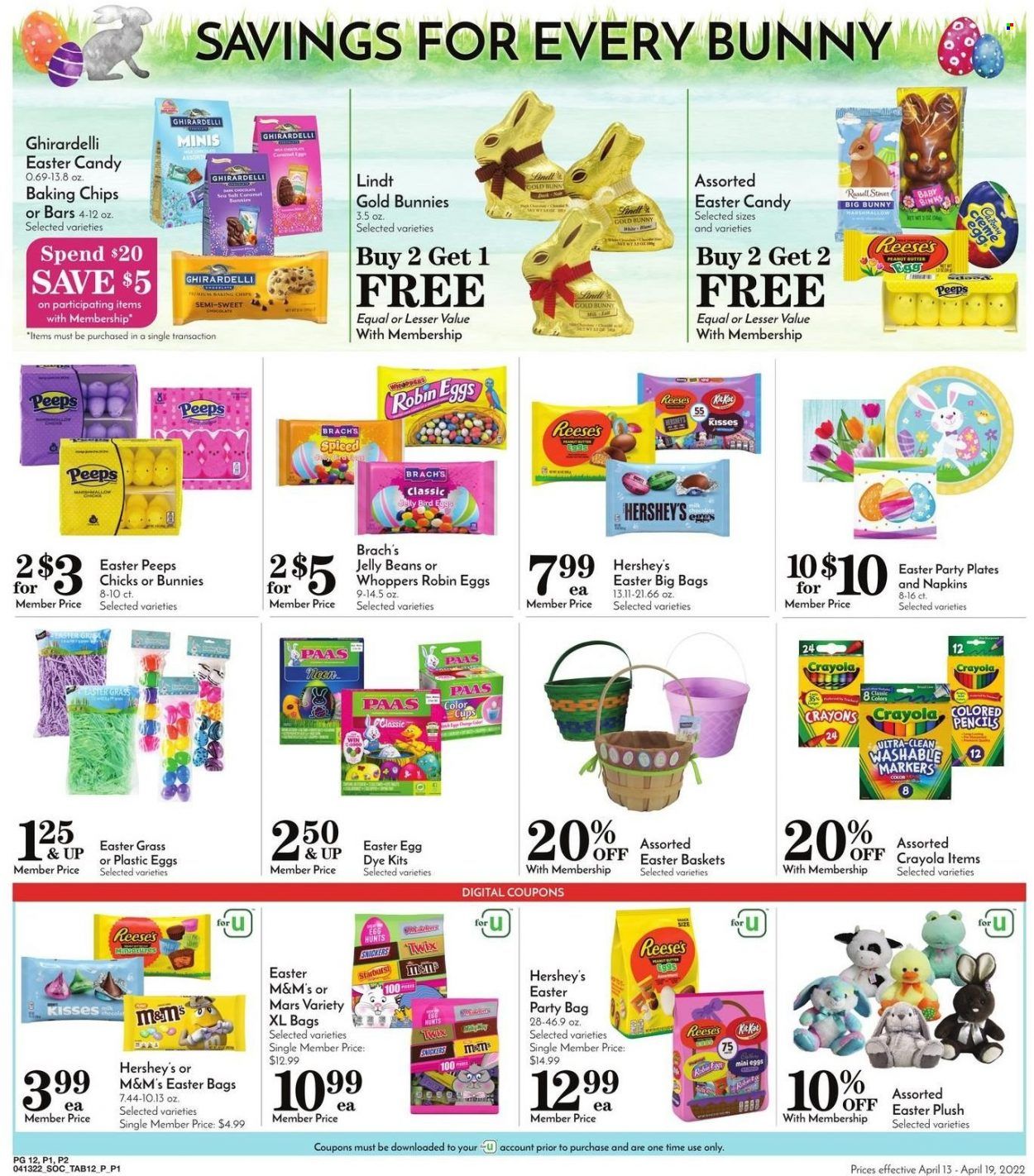 Pavilions (CA) Weekly Ad Flyer April 13 to April 20