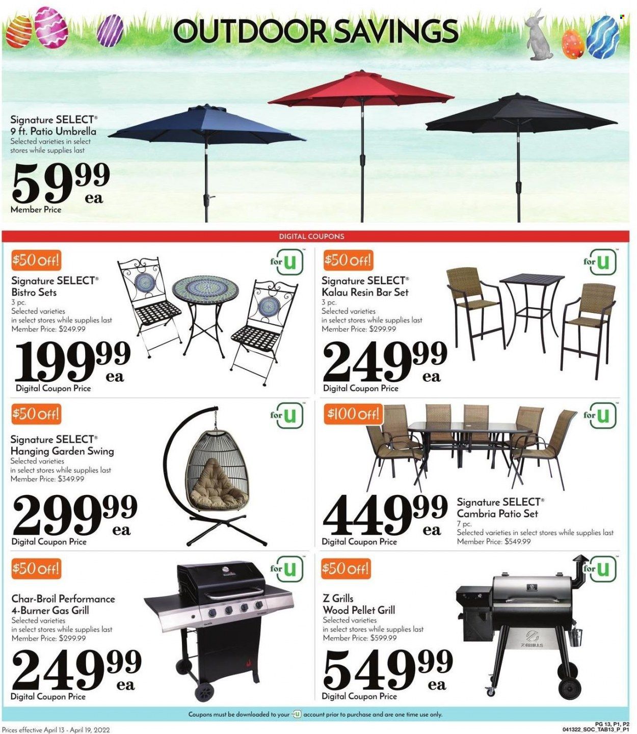 Pavilions (CA) Weekly Ad Flyer April 13 to April 20