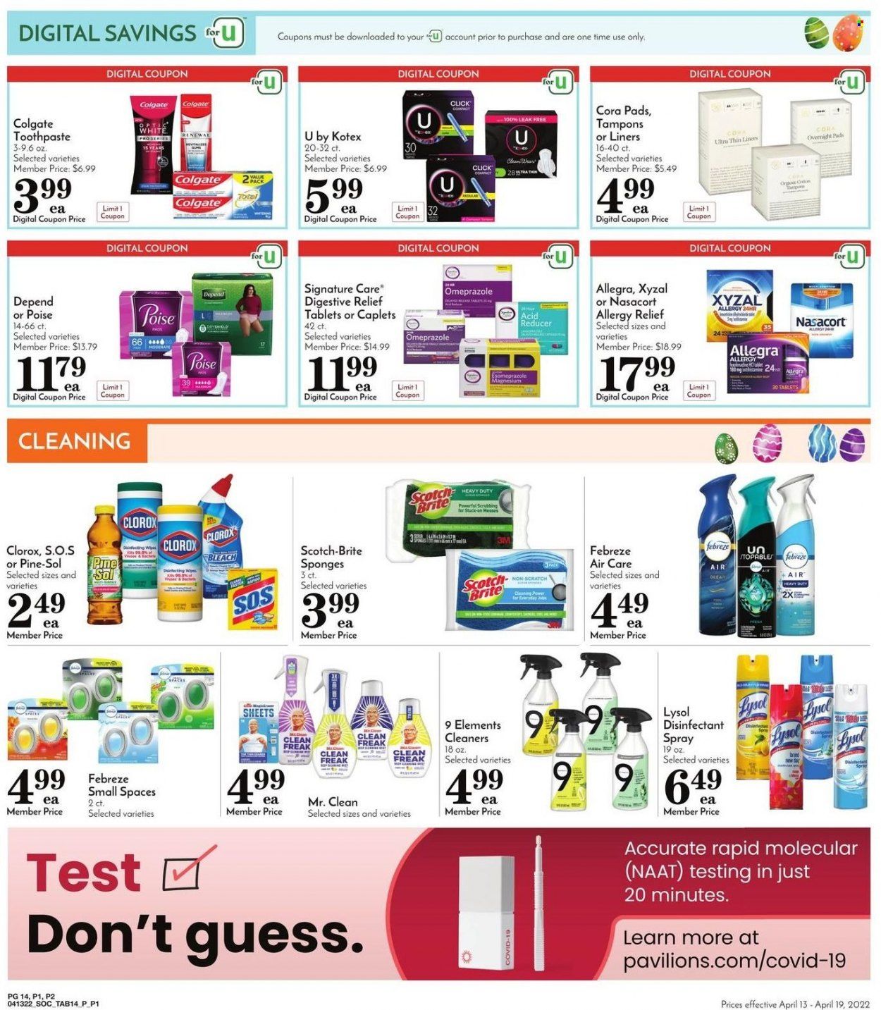 Pavilions (CA) Weekly Ad Flyer April 13 to April 20