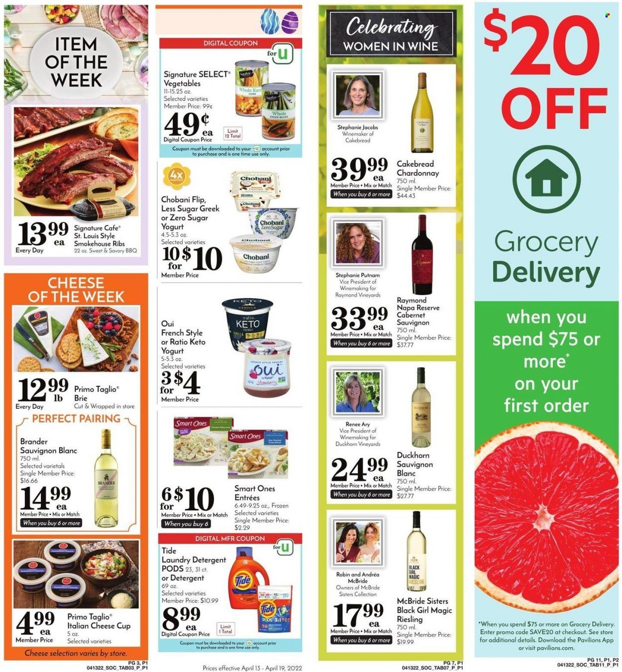 Pavilions (CA) Weekly Ad Flyer April 13 to April 20