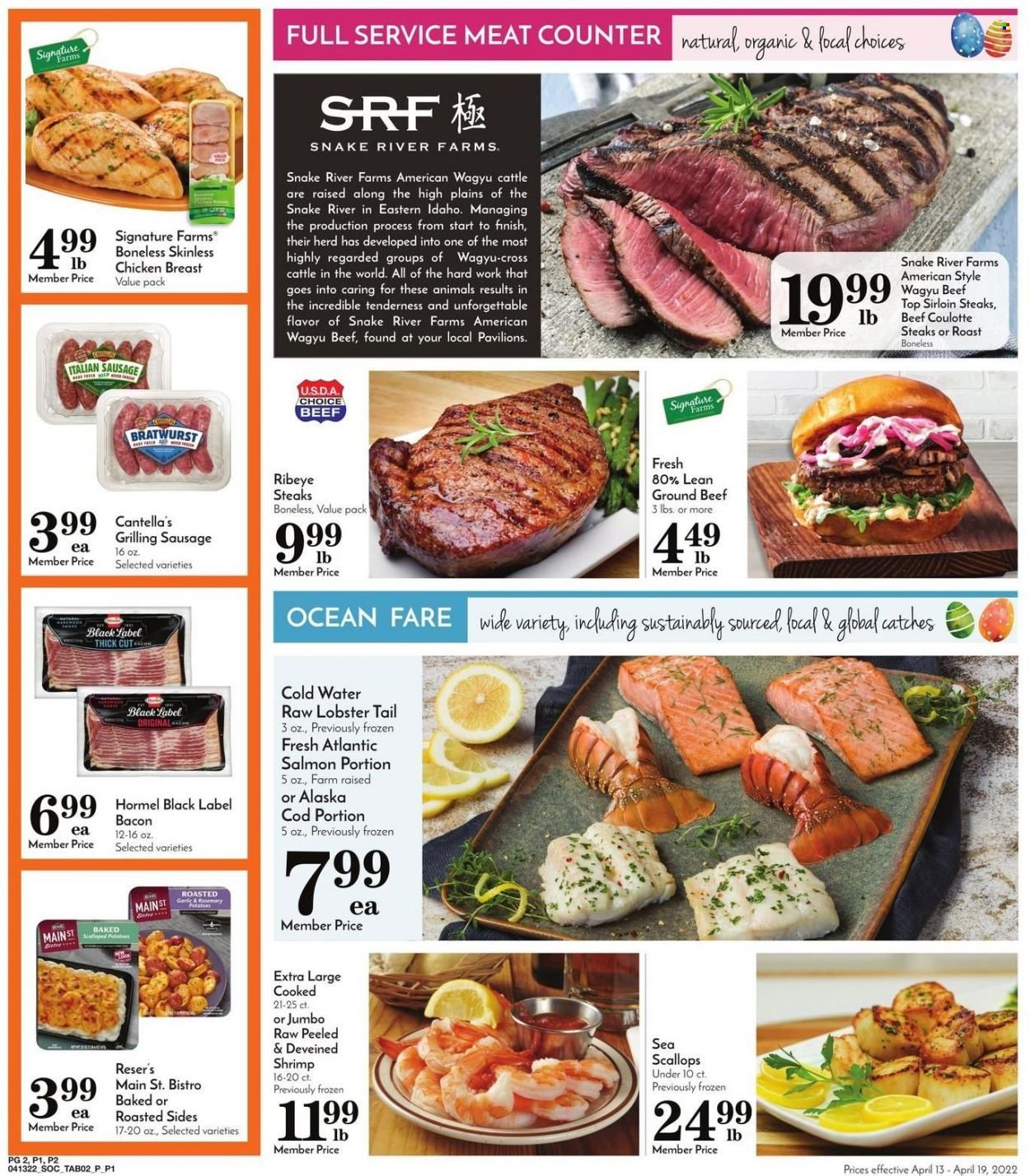 Pavilions (CA) Weekly Ad Flyer April 13 to April 20