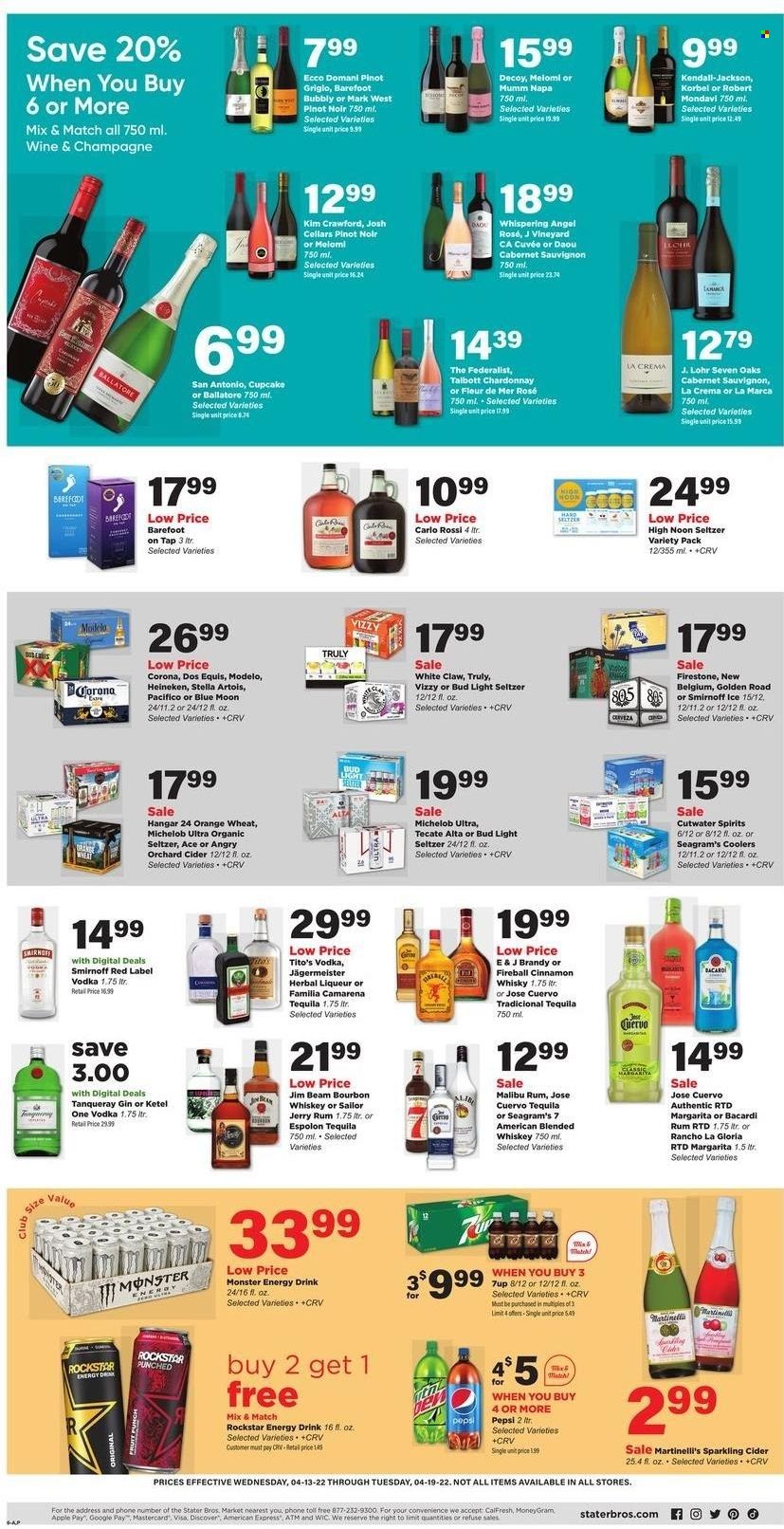 Stater Bros. (CA) Weekly Ad Flyer April 13 to April 20