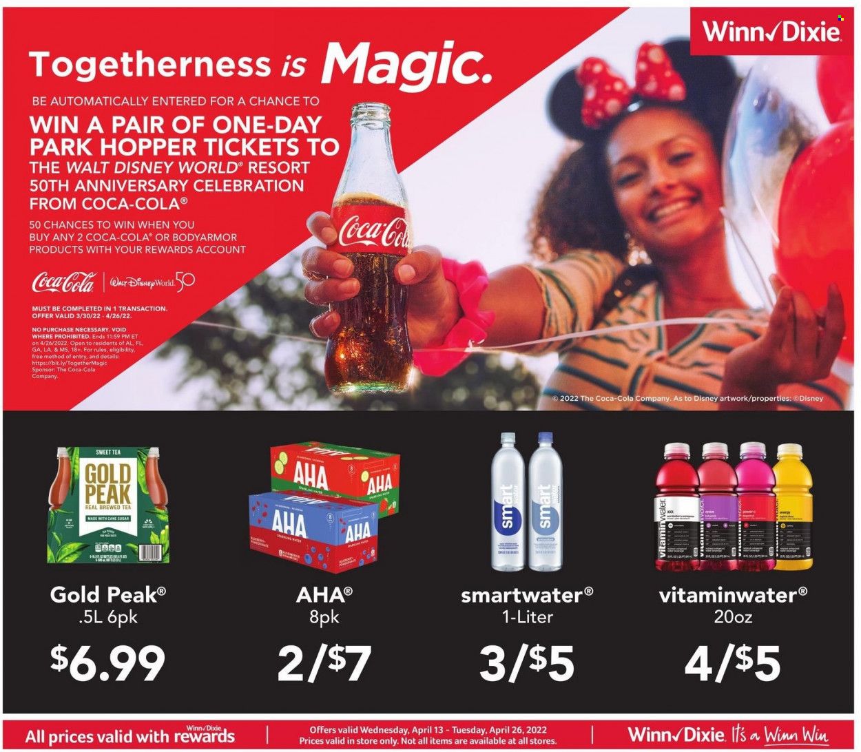 Winn Dixie (AL, FL, GA, LA) Weekly Ad Flyer April 13 to April 20