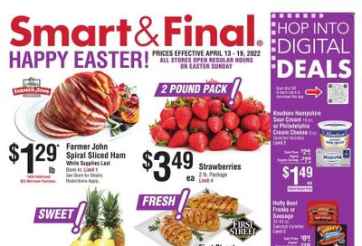 Smart & Final (AZ, CA) Weekly Ad Flyer April 13 to April 20