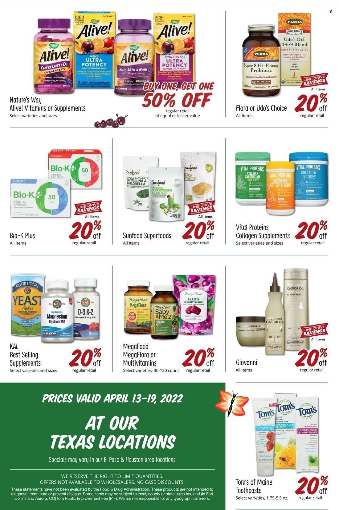 Sprouts Weekly Ad Flyer April 13 to April 20