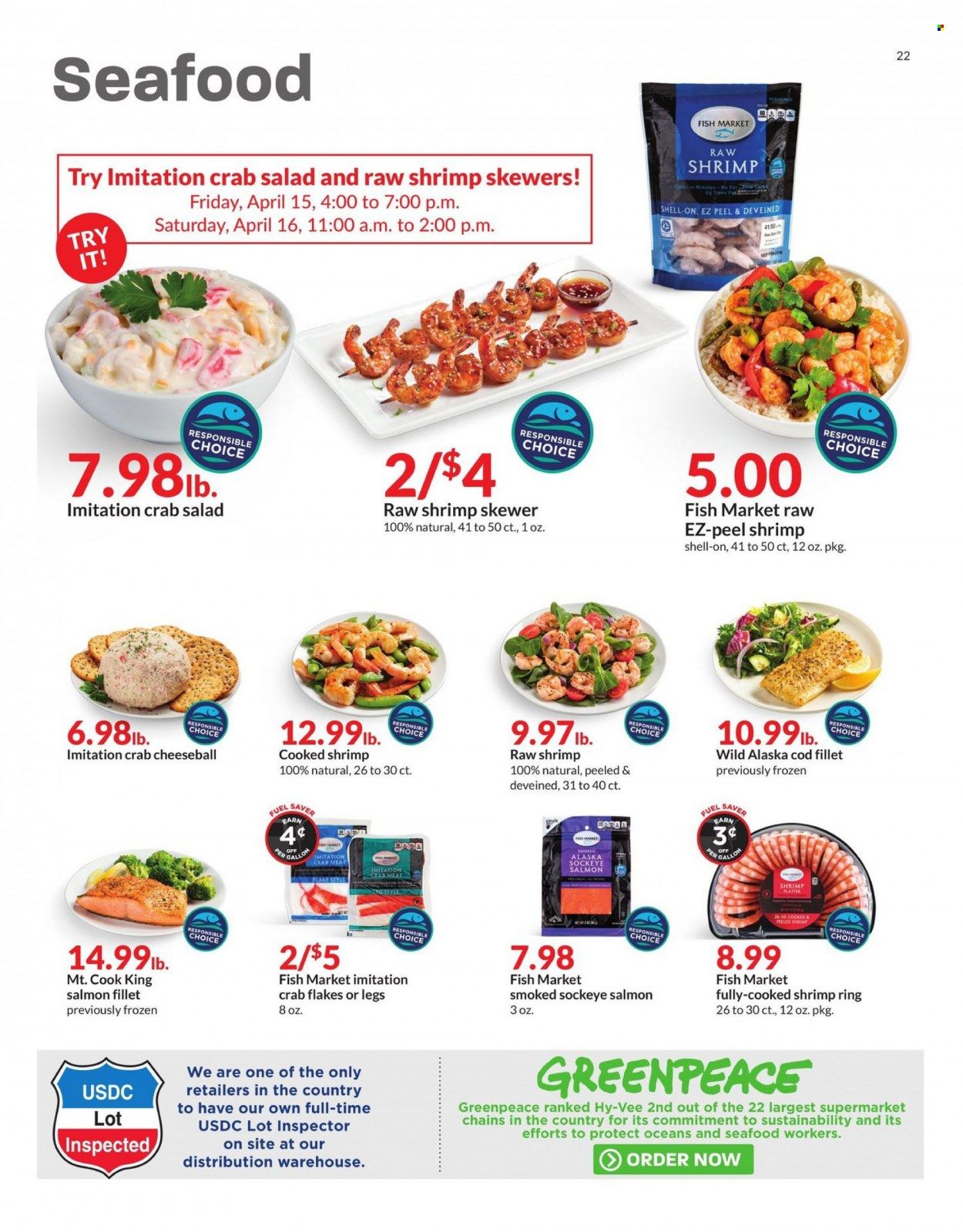 Hy-Vee (IA, IL, MN, MO, SD) Weekly Ad Flyer April 13 to April 20