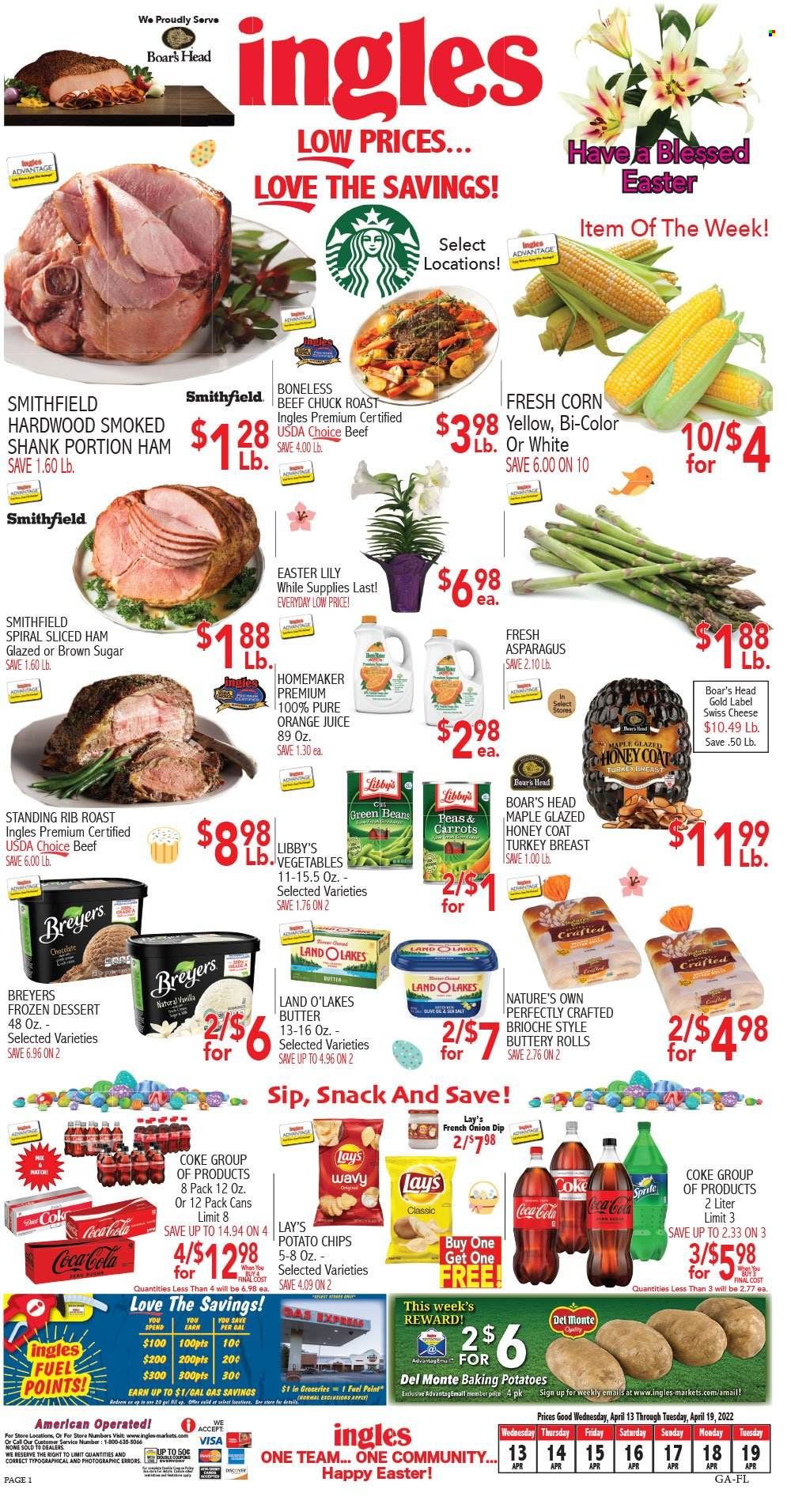 Ingles (GA, NC, SC, TN) Weekly Ad Flyer April 13 to April 20