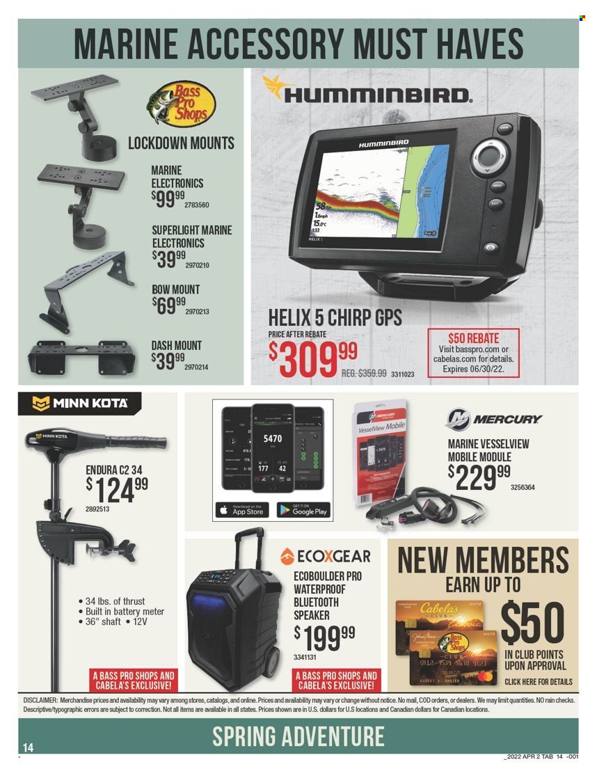 Cabela's Weekly Ad Flyer April 13 to April 20