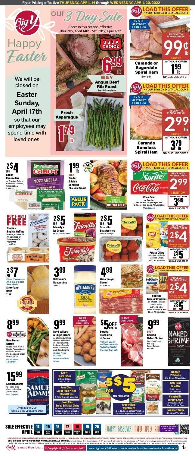 Big Y (MA) Weekly Ad Flyer April 13 to April 20
