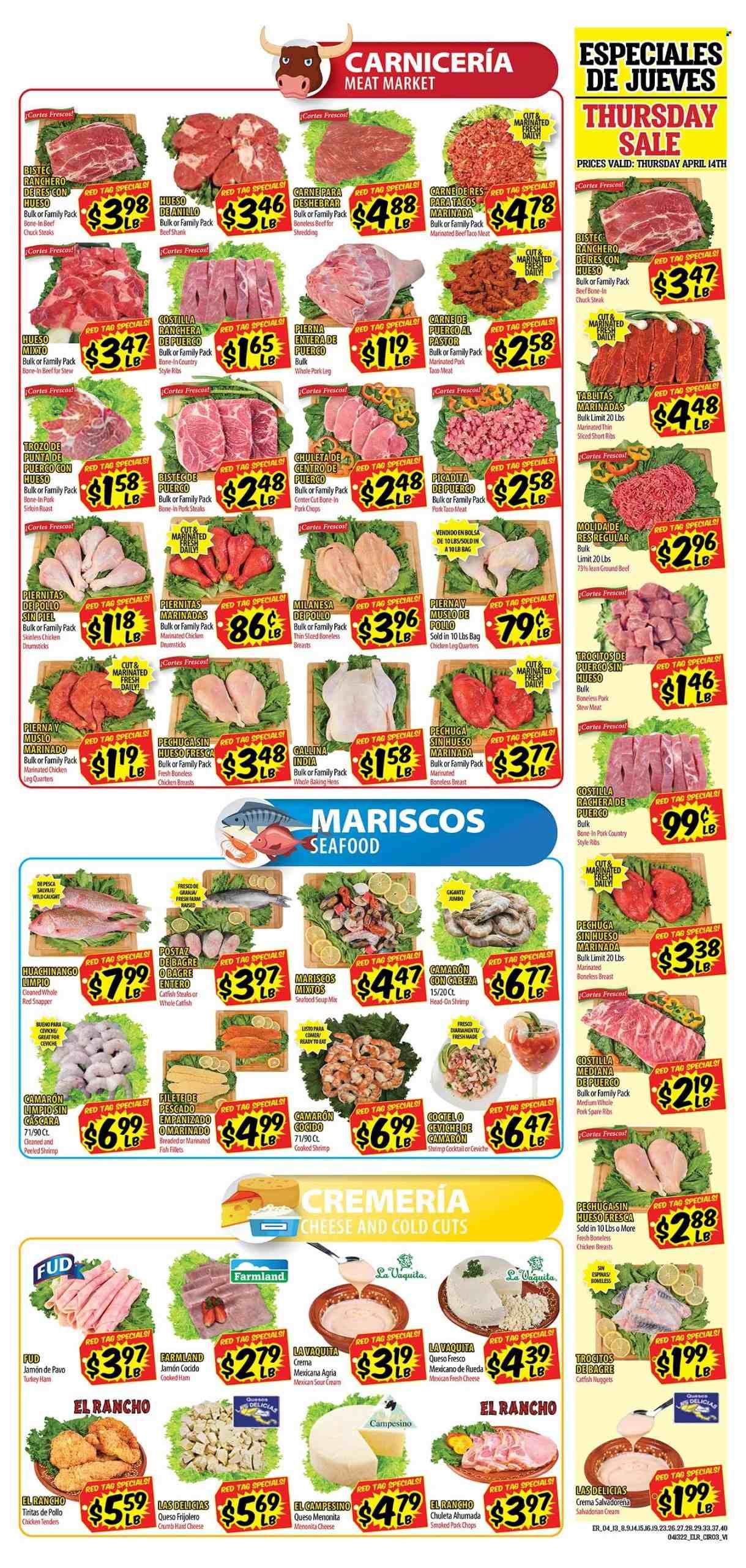 El Rancho (TX) Weekly Ad Flyer April 13 to April 20