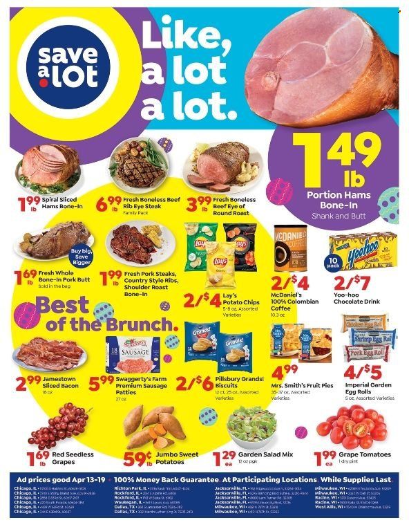Save a Lot Weekly Ad Flyer April 13 to April 20