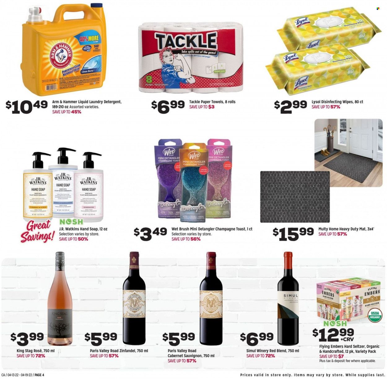 Grocery Outlet (CA, ID, OR, PA, WA) Weekly Ad Flyer April 13 to April 20