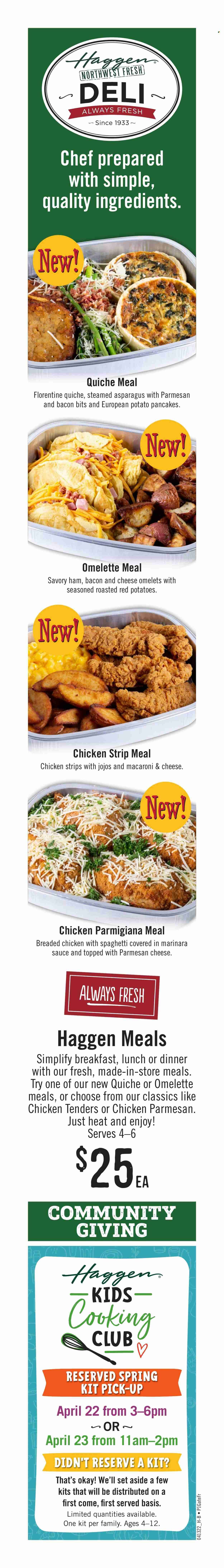 Haggen (WA) Weekly Ad Flyer April 13 to April 20