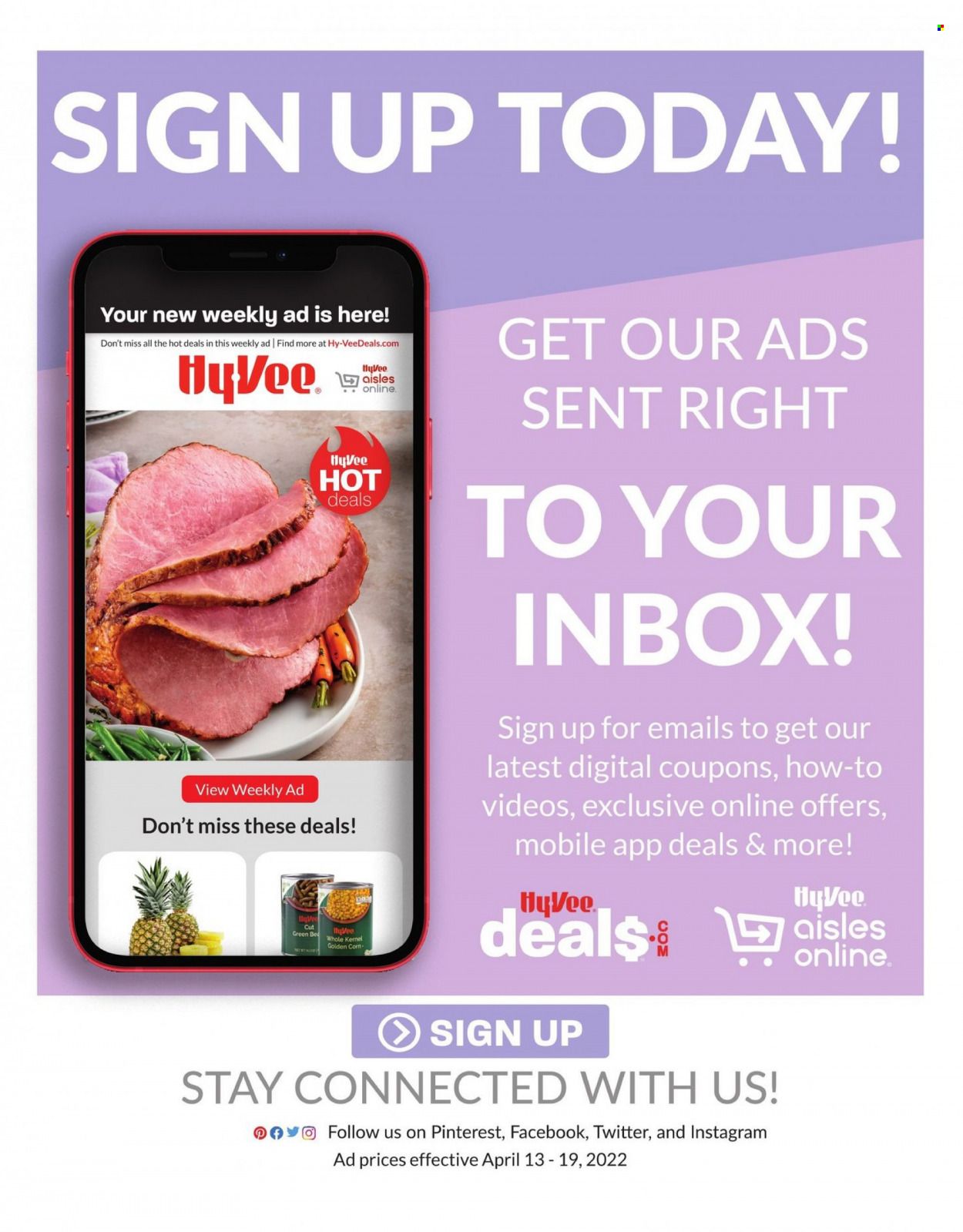 Hy-Vee (IA) Weekly Ad Flyer April 13 to April 20