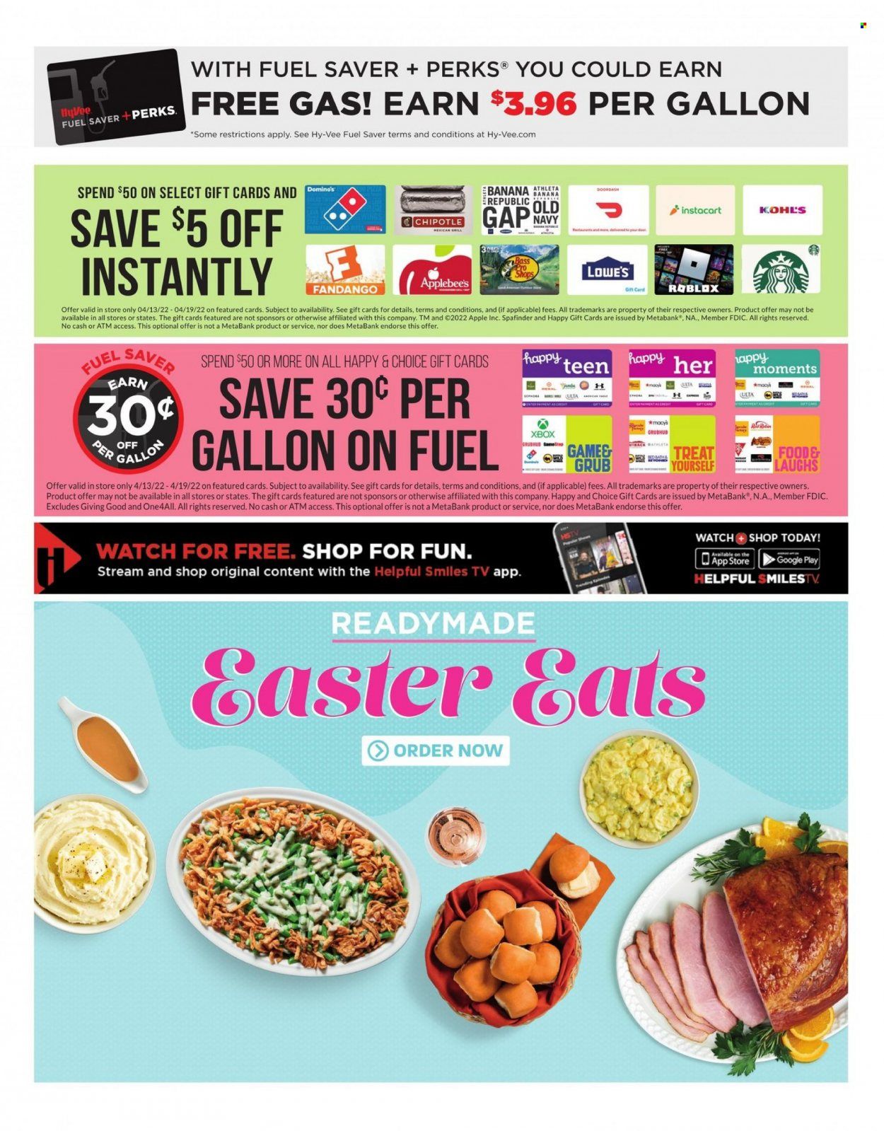 Hy-Vee (IA, IL, KS, MO) Weekly Ad Flyer April 13 to April 20