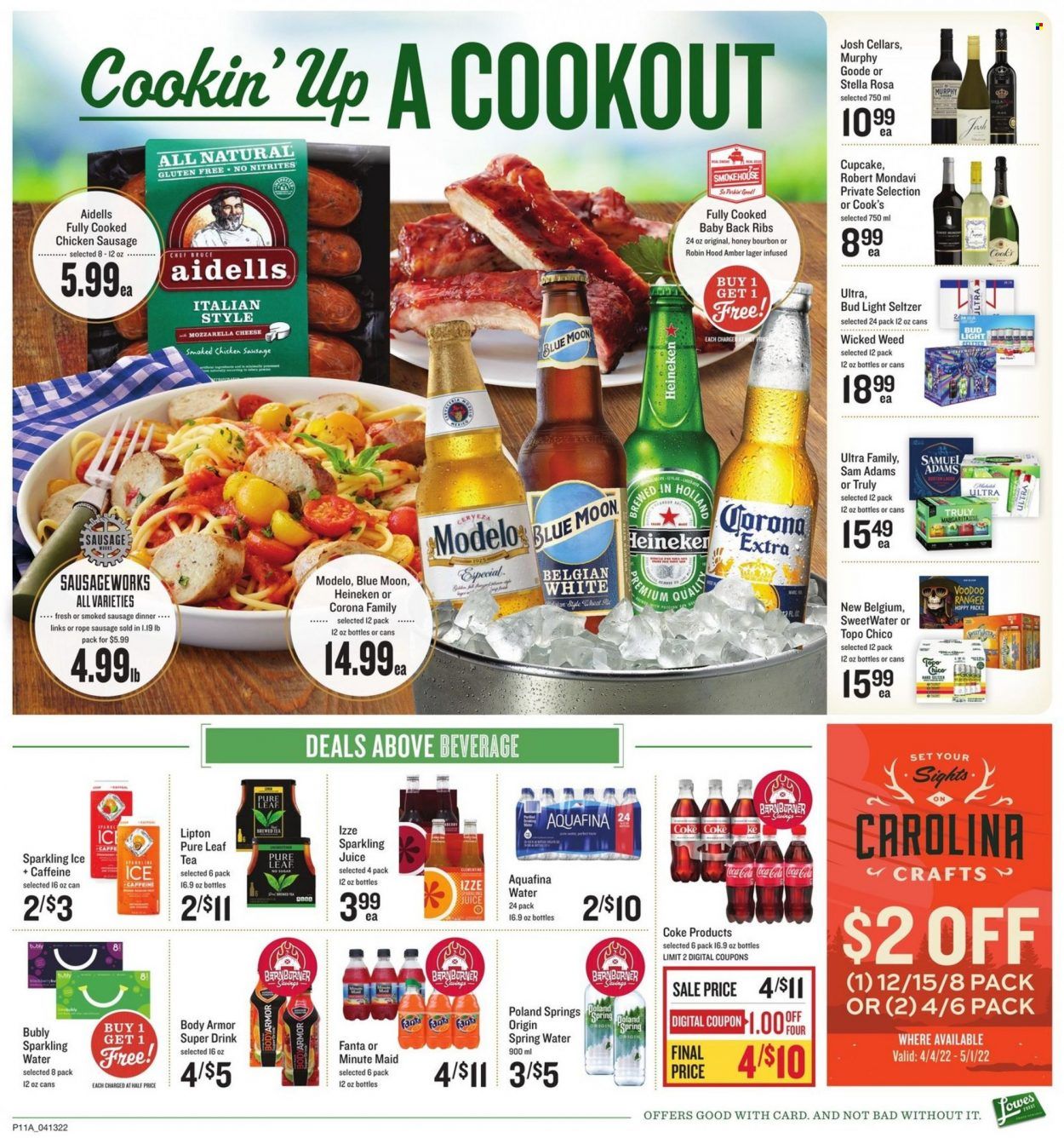 Lowes Foods (NC, SC) Weekly Ad Flyer April 13 to April 20