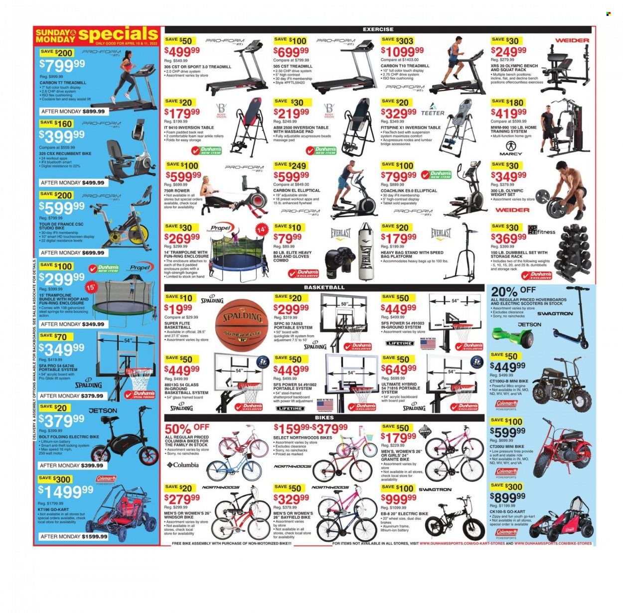 Dunham's Sports (WI) Weekly Ad Flyer April 13 to April 20