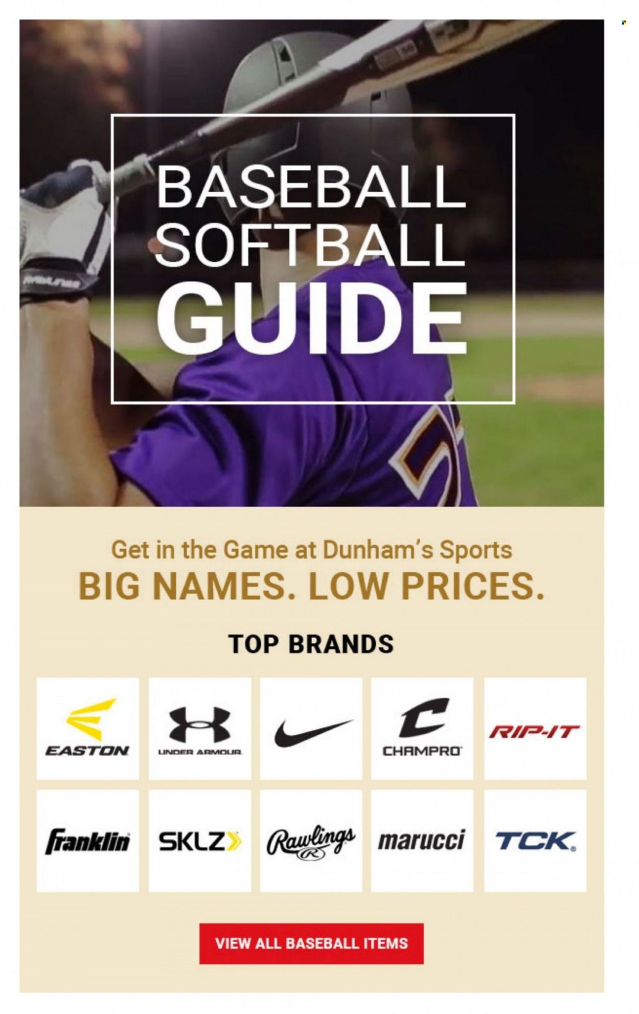 Dunham's Sports Weekly Ad Flyer April 13 to April 20