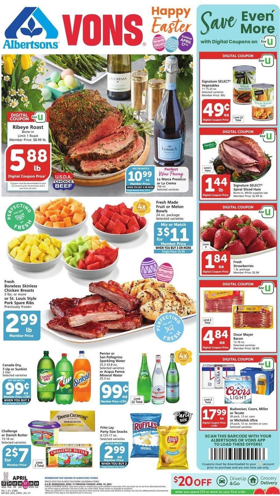 Vons (CA) Weekly Ad Flyer April 13 to April 20