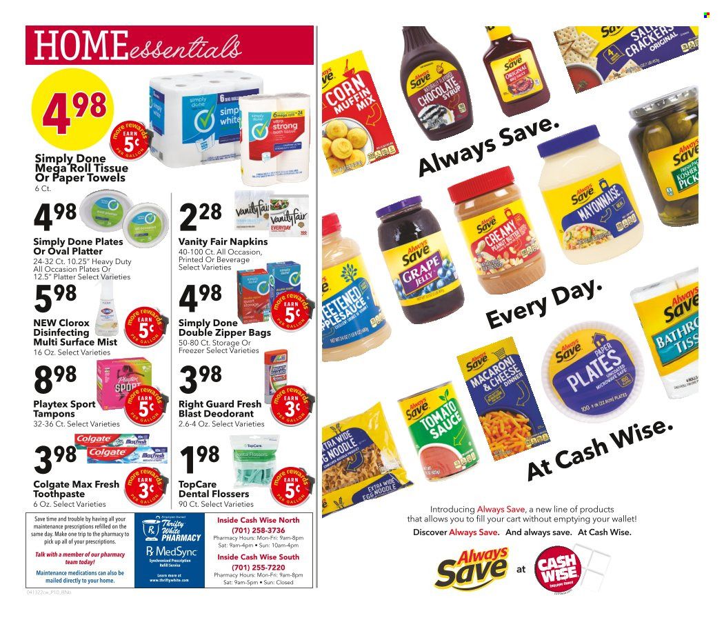 Cash Wise (MN, ND) Weekly Ad Flyer April 13 to April 20