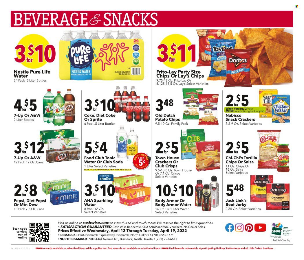 Cash Wise (MN, ND) Weekly Ad Flyer April 13 to April 20
