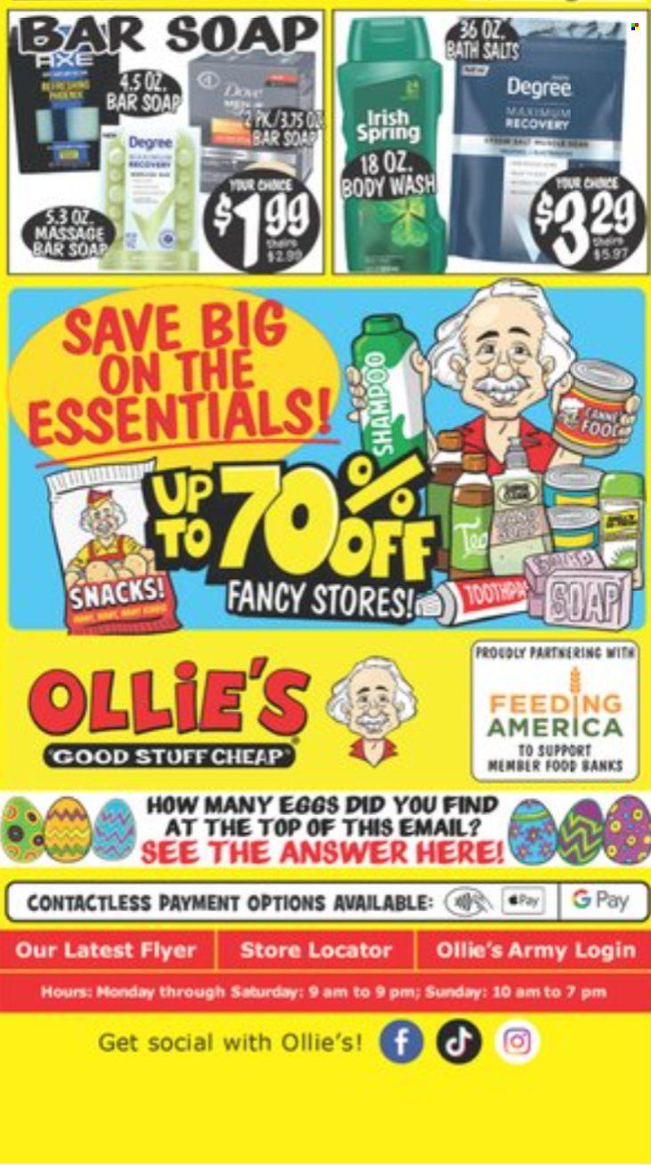 Ollie's Bargain Outlet Weekly Ad Flyer April 13 to April 20