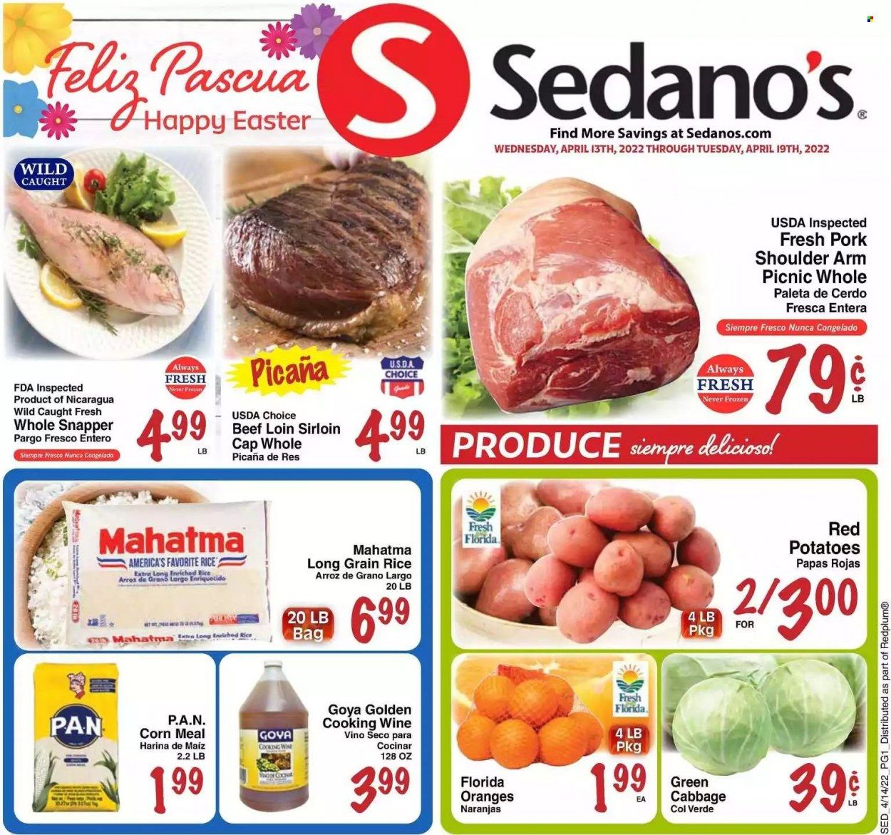 Sedano's (FL) Weekly Ad Flyer April 13 to April 20
