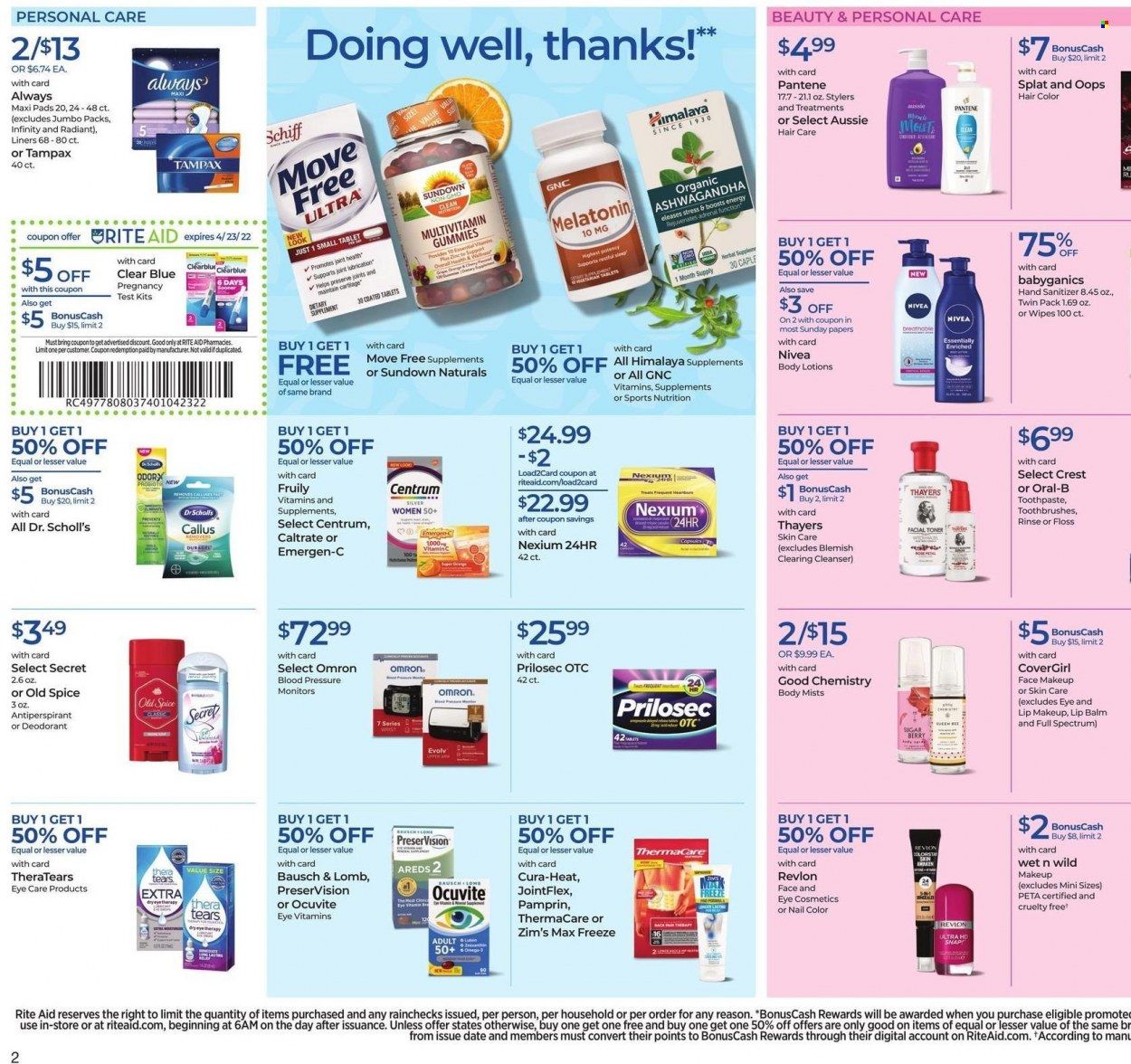 RITE AID Weekly Ad Flyer April 14 to April 21