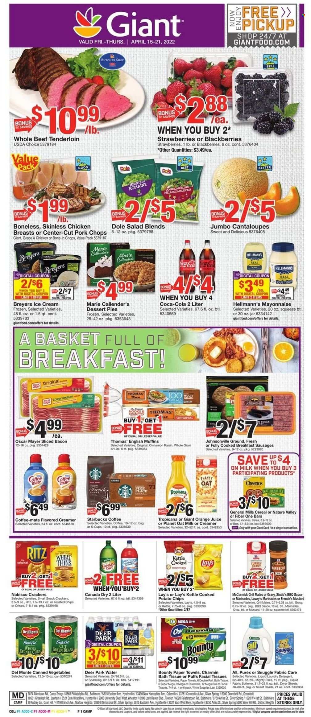 Giant Food (DE, MD, VA) Weekly Ad Flyer April 14 to April 21
