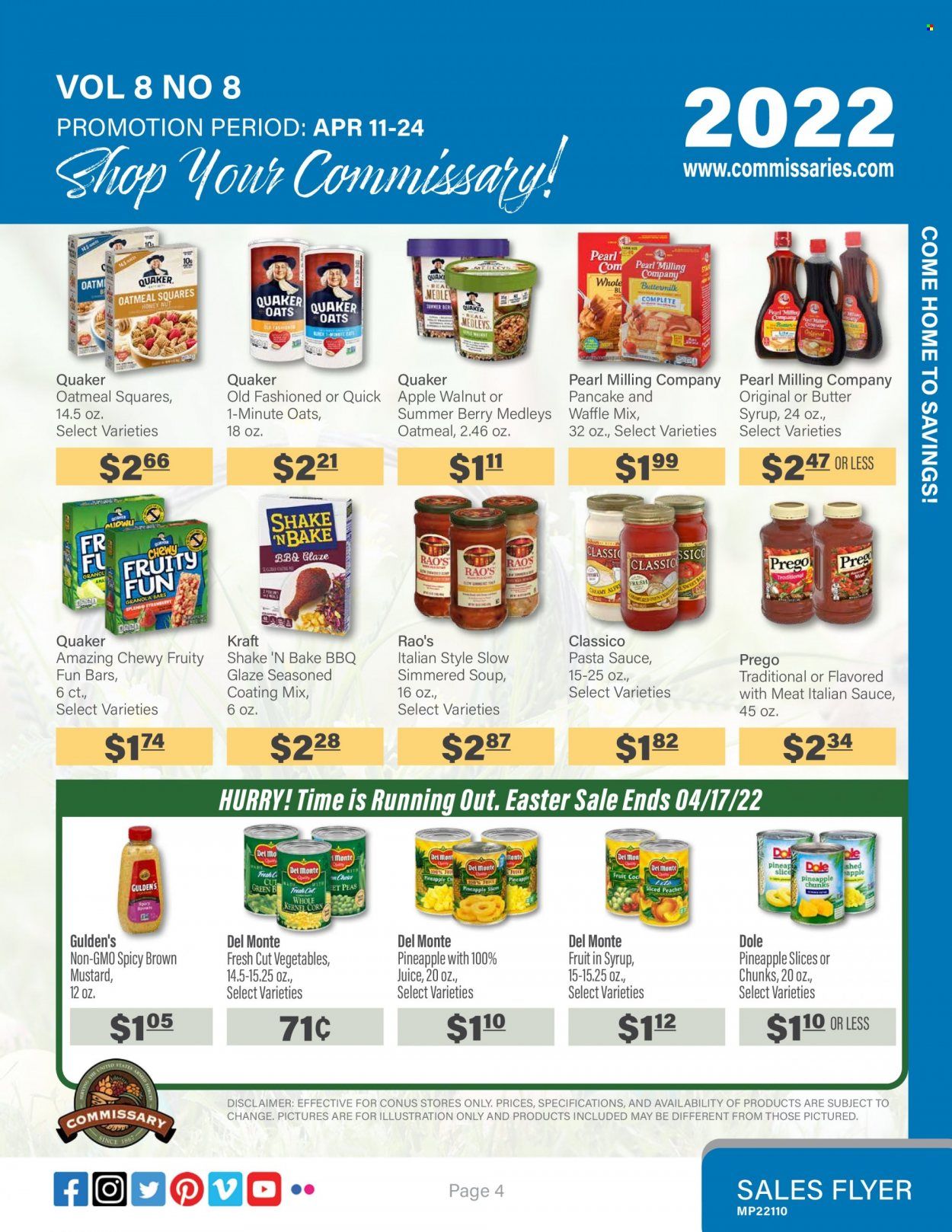 Commissary Weekly Ad Flyer April 14 to April 21