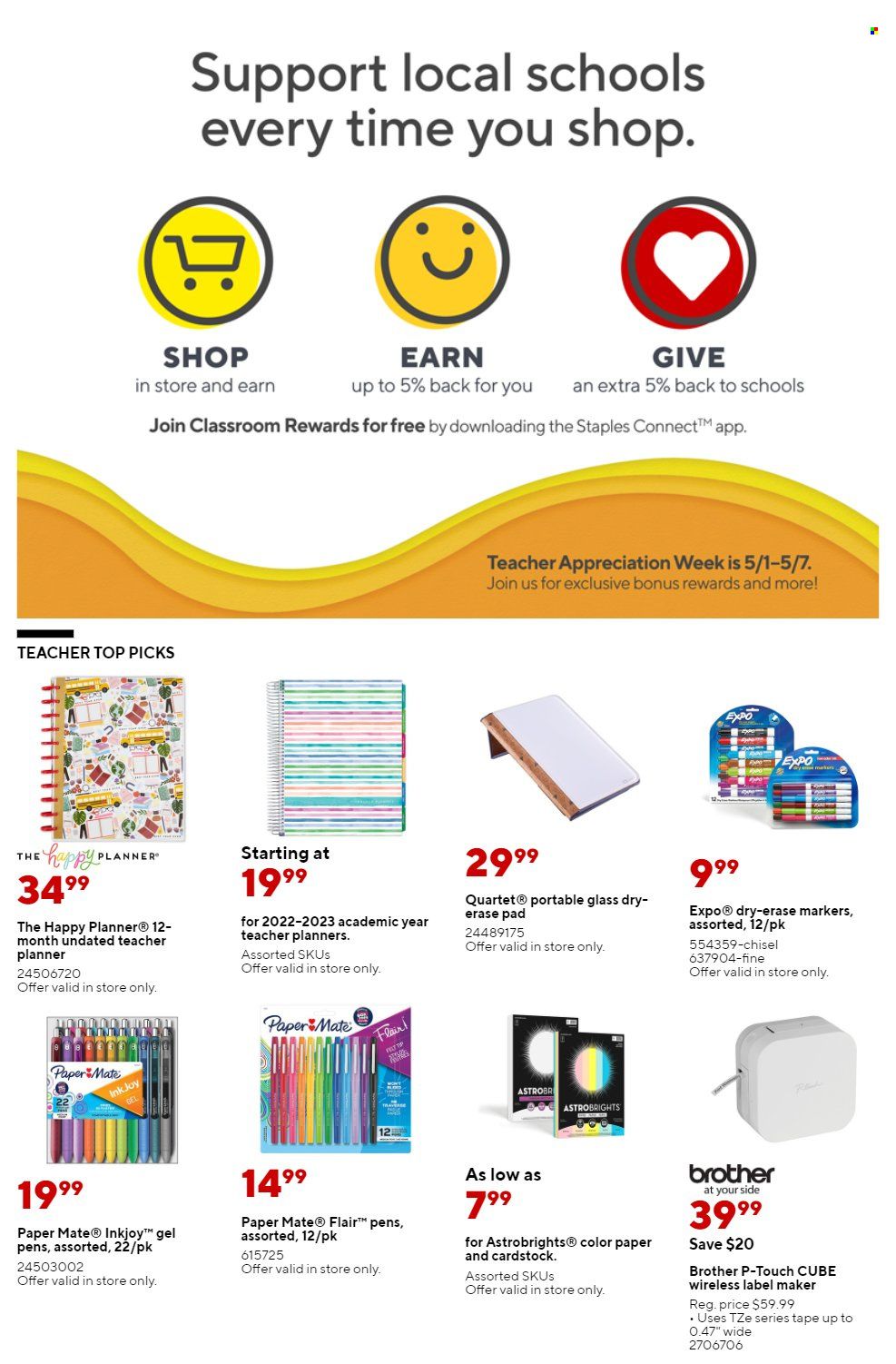 Staples Weekly Ad Flyer April 14 to April 21