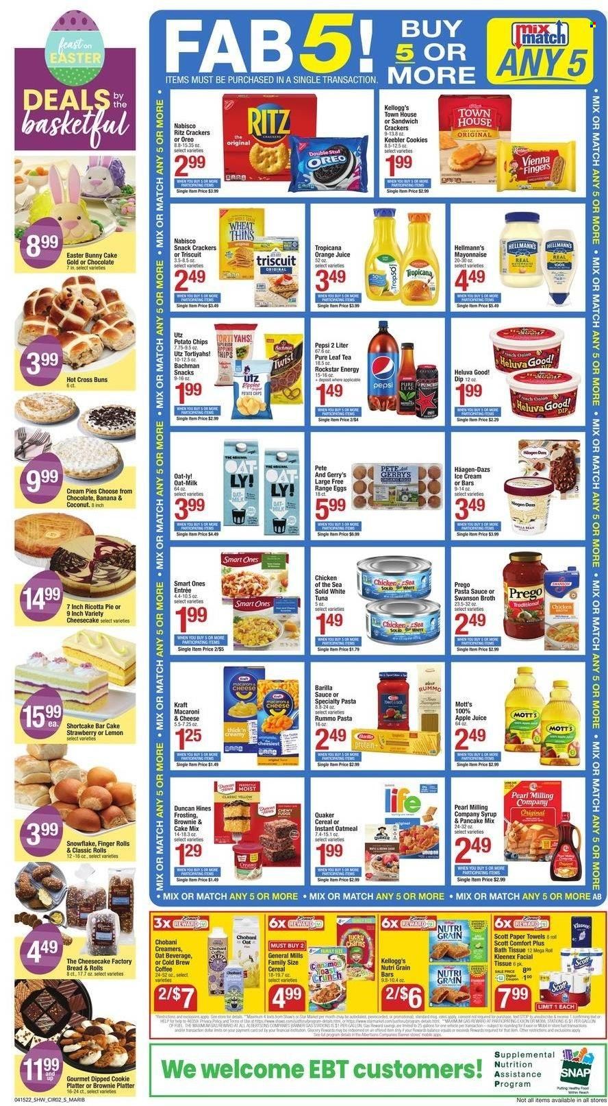 Shaw’s (MA, ME, NH, RI, VT) Weekly Ad Flyer April 14 to April 21