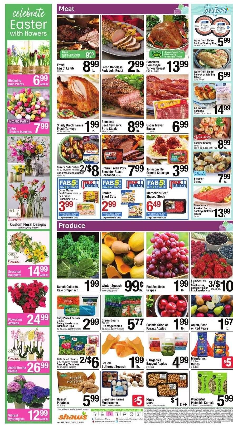 Shaw’s (MA, ME, NH, RI, VT) Weekly Ad Flyer April 14 to April 21