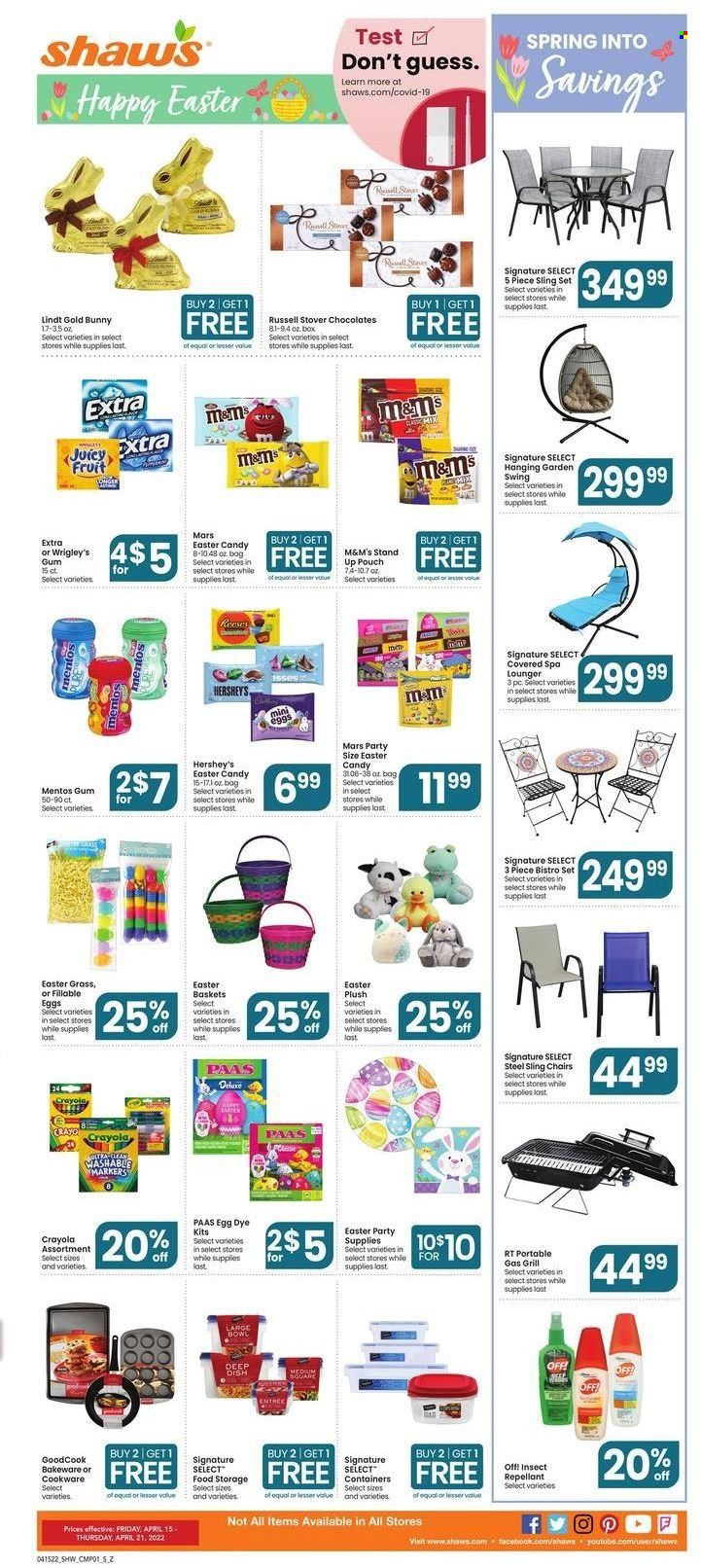 Shaw’s (MA, ME, NH, RI, VT) Weekly Ad Flyer April 14 to April 21