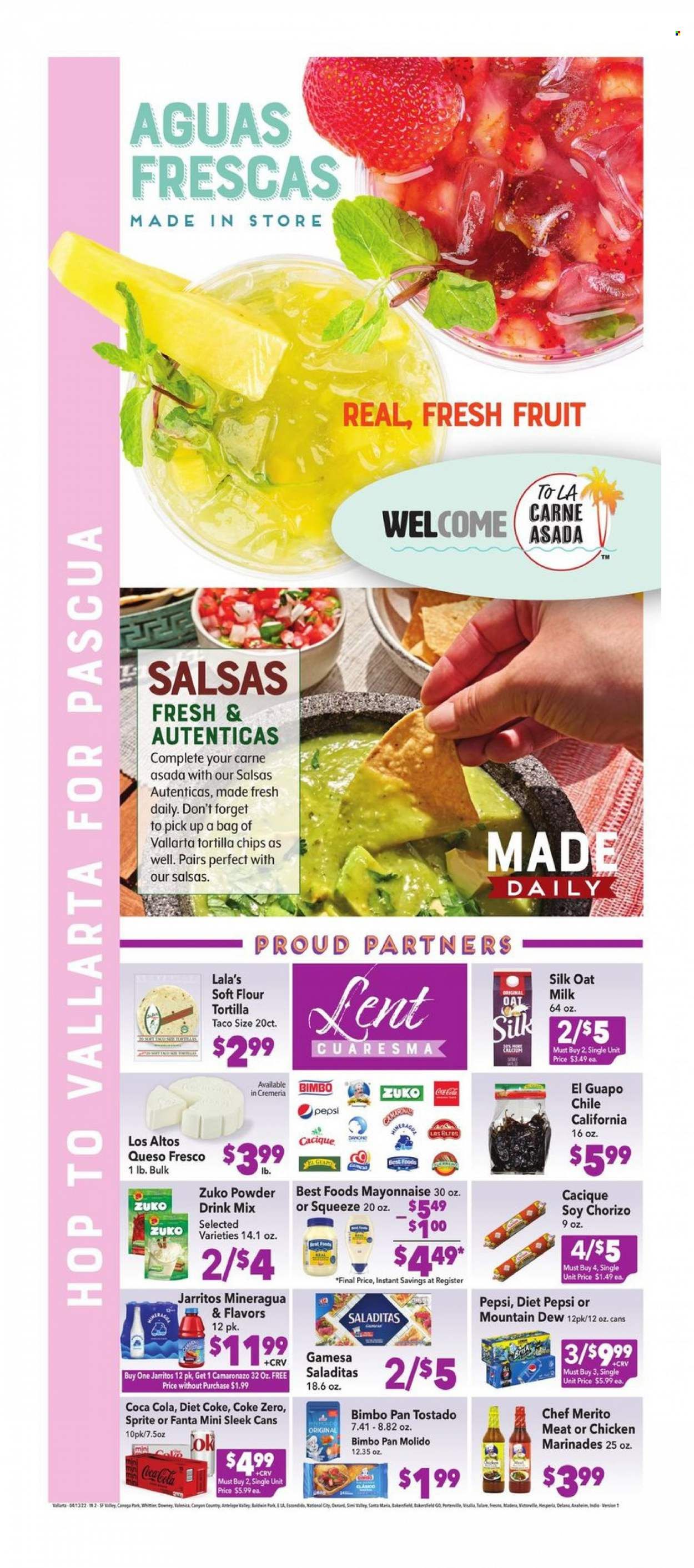 Vallarta (CA) Weekly Ad Flyer April 14 to April 21