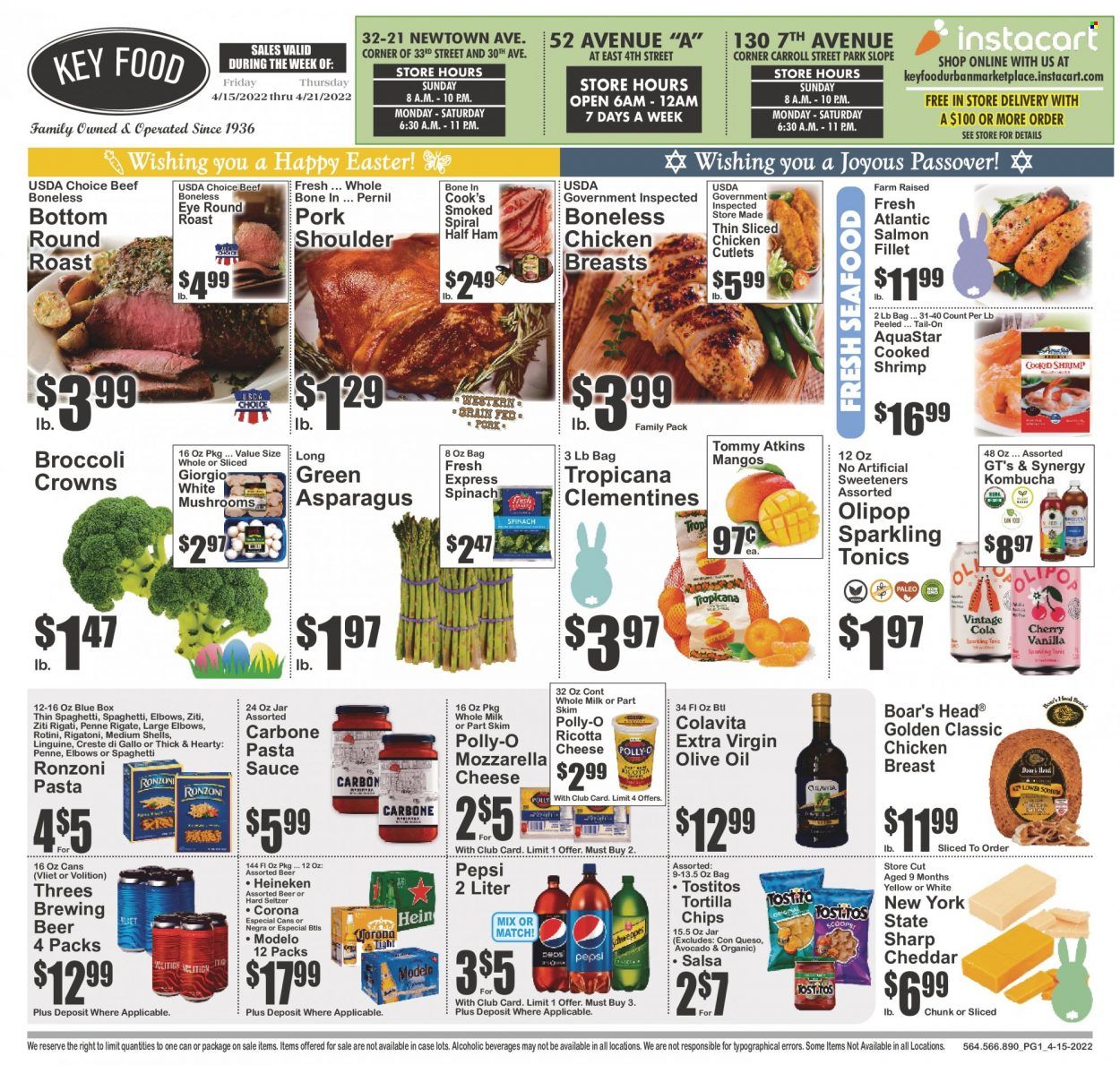 Key Food (NY) Weekly Ad Flyer April 14 to April 21