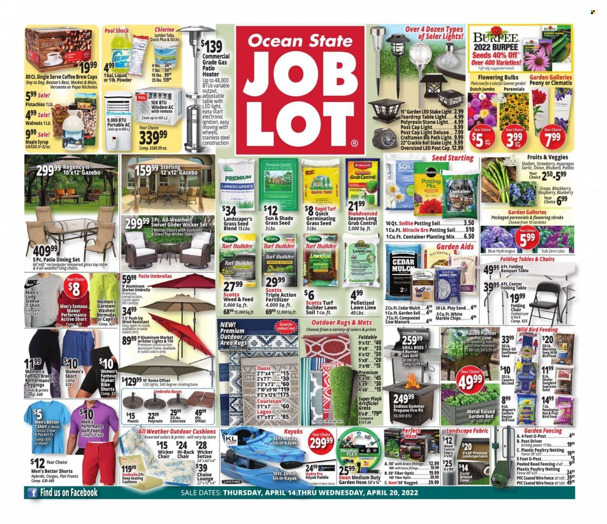 Ocean State Job Lot (CT, MA, ME, NH, NJ, NY, RI) Weekly Ad Flyer April 14 to April 21