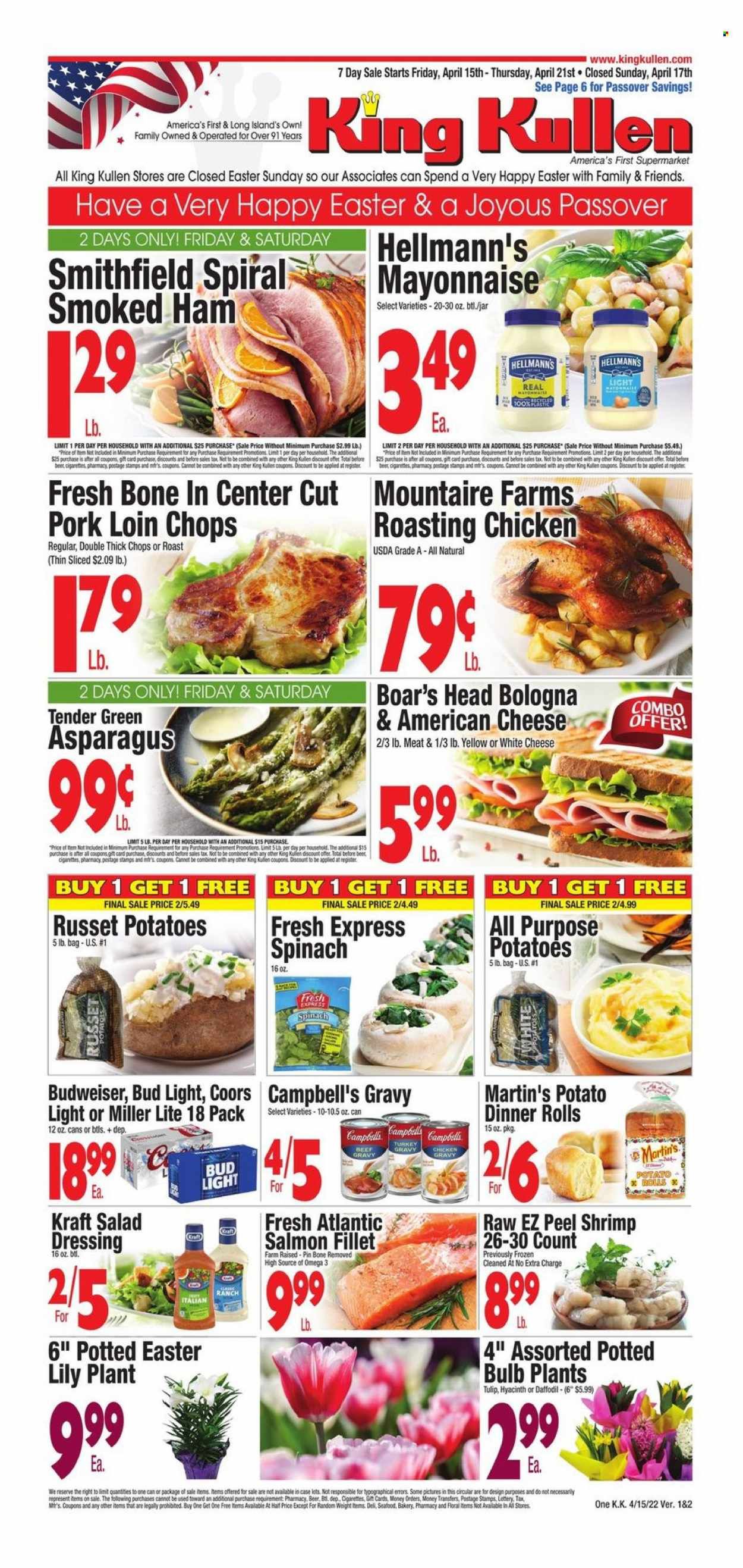 King Kullen (NY) Weekly Ad Flyer April 14 to April 21