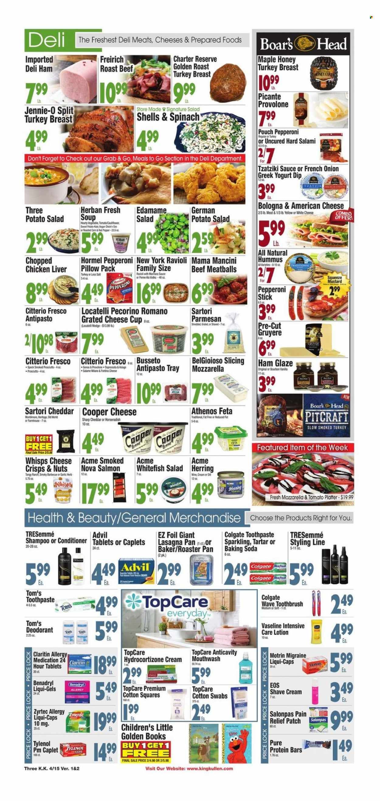 King Kullen (NY) Weekly Ad Flyer April 14 to April 21