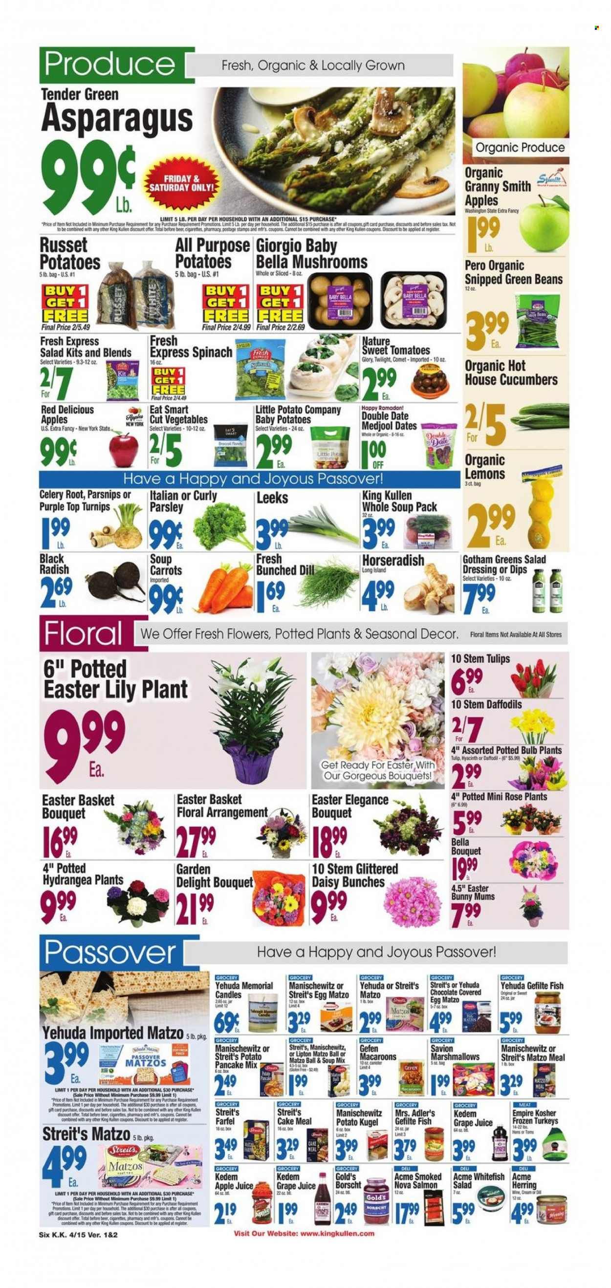 King Kullen (NY) Weekly Ad Flyer April 14 to April 21