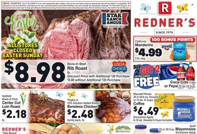 Redner's Markets (DE, MD, PA) Weekly Ad Flyer April 14 to April 21
