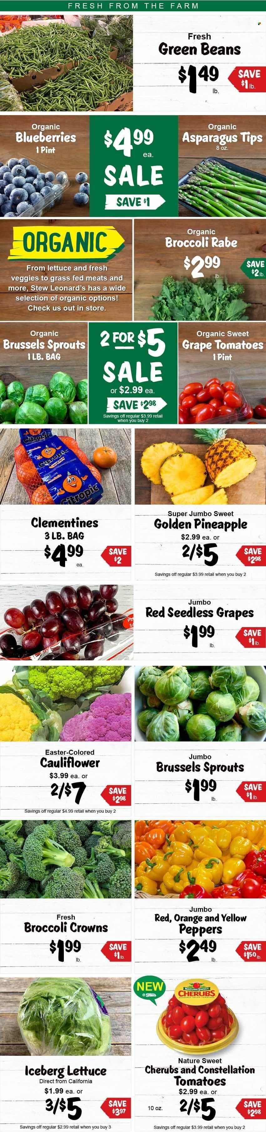 Stew Leonard's (CT, NJ, NY) Weekly Ad Flyer April 14 to April 21