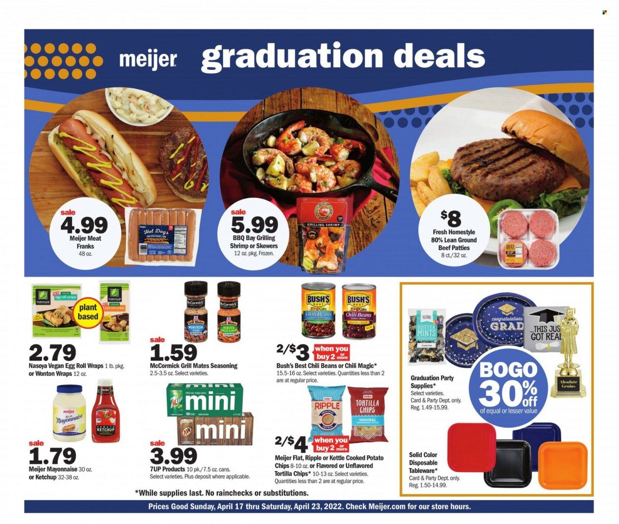 Meijer (IL, IN, KY, MI, OH, WI) Weekly Ad Flyer April 15 to April 22