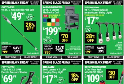 Harbor Freight Weekly Ad Flyer April 15 to April 22