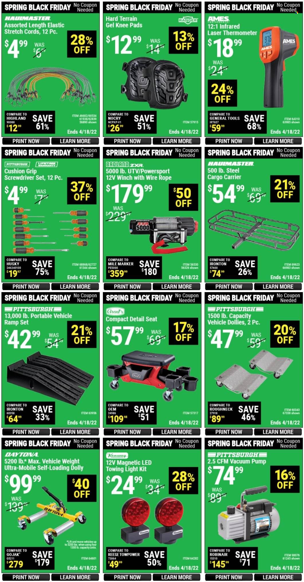 Harbor Freight Weekly Ad Flyer April 15 to April 22